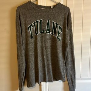 Long sleeve Tulane t-shirt